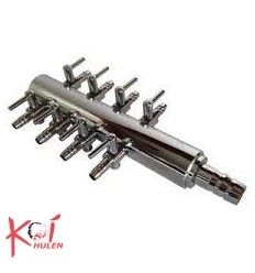 LUFTFORDELER 8 I METAL MED TILSLUTNING 8MM INPUT OG...