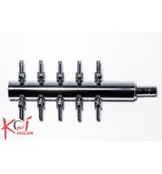 LUFTFORDELER 10 I METAL MED TILSLUTNING 8MM INPUT OG...