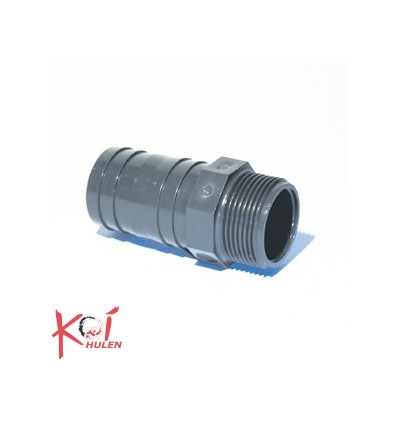 PVC slangestuds m/udv. gevind