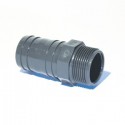 PVC slangestuds m/udv. gevind