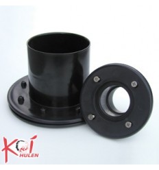 Folie gennemføring 110mm - Krum