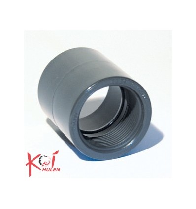 Pvc Muffe m/indv. gevind
