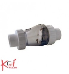 PVC Transparent kontraklapventil - lim