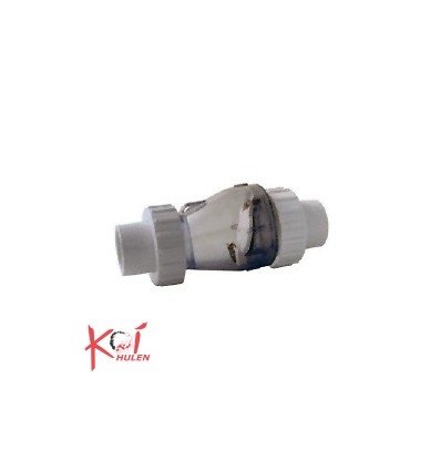 PVC Transparent kontraklapventil - lim