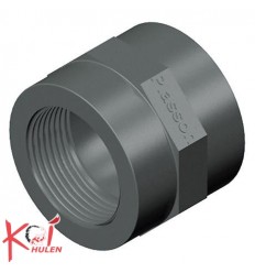 3/8" PVC GEVIND MUFFE