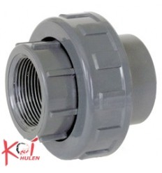 PVC Union m/indv. gevind