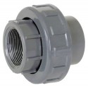 PVC Union m/indv. gevind