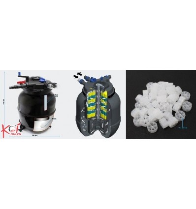 CPF 75000 biotrykdamfilter 100000l inkl. 55 watt UVC