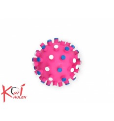 Pindsvinebold med nitter 7cm, pink