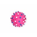 Pindsvinebold med nitter 7cm, pink