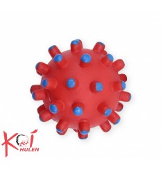 Pindsvinebold med knopper 11cm, rød